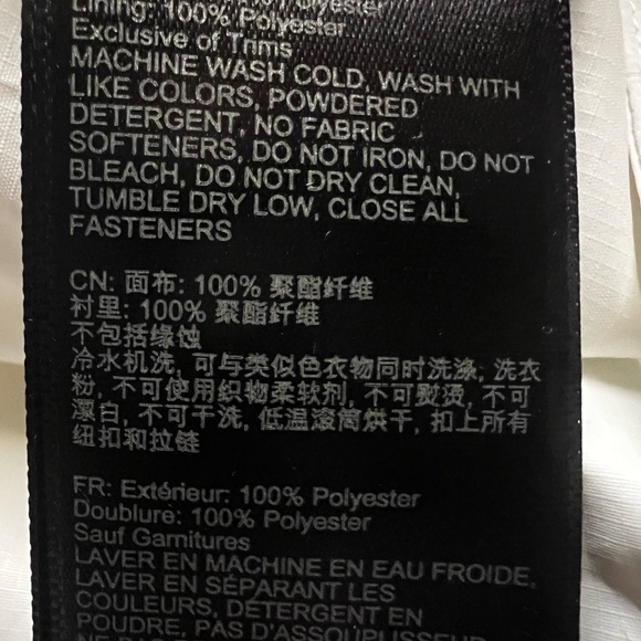 MARMOT WOMEN’S WHITE LIGHTSWEIGHT WINDBREAKER SIZE MEDIUM - Picture 10 of 13